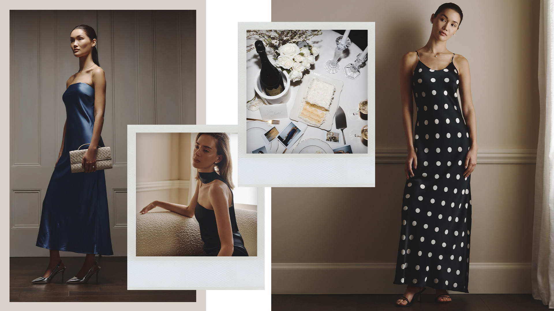 Collage of Quince Campaign Imagery