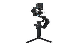 FeiyuTech SCORP Mini 2 gimbal with GoPro action camera attached