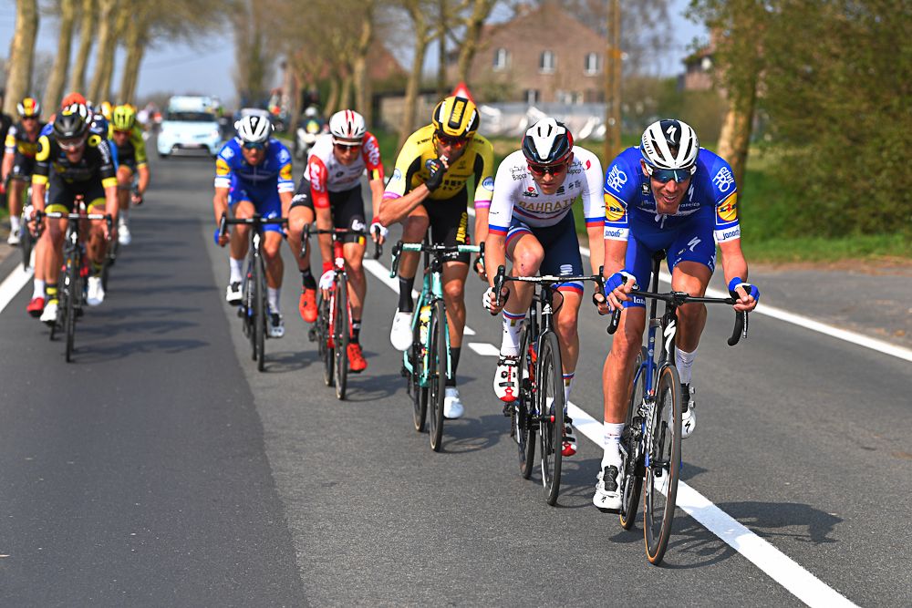 Tim Declercq applies the pressure for QuickStep