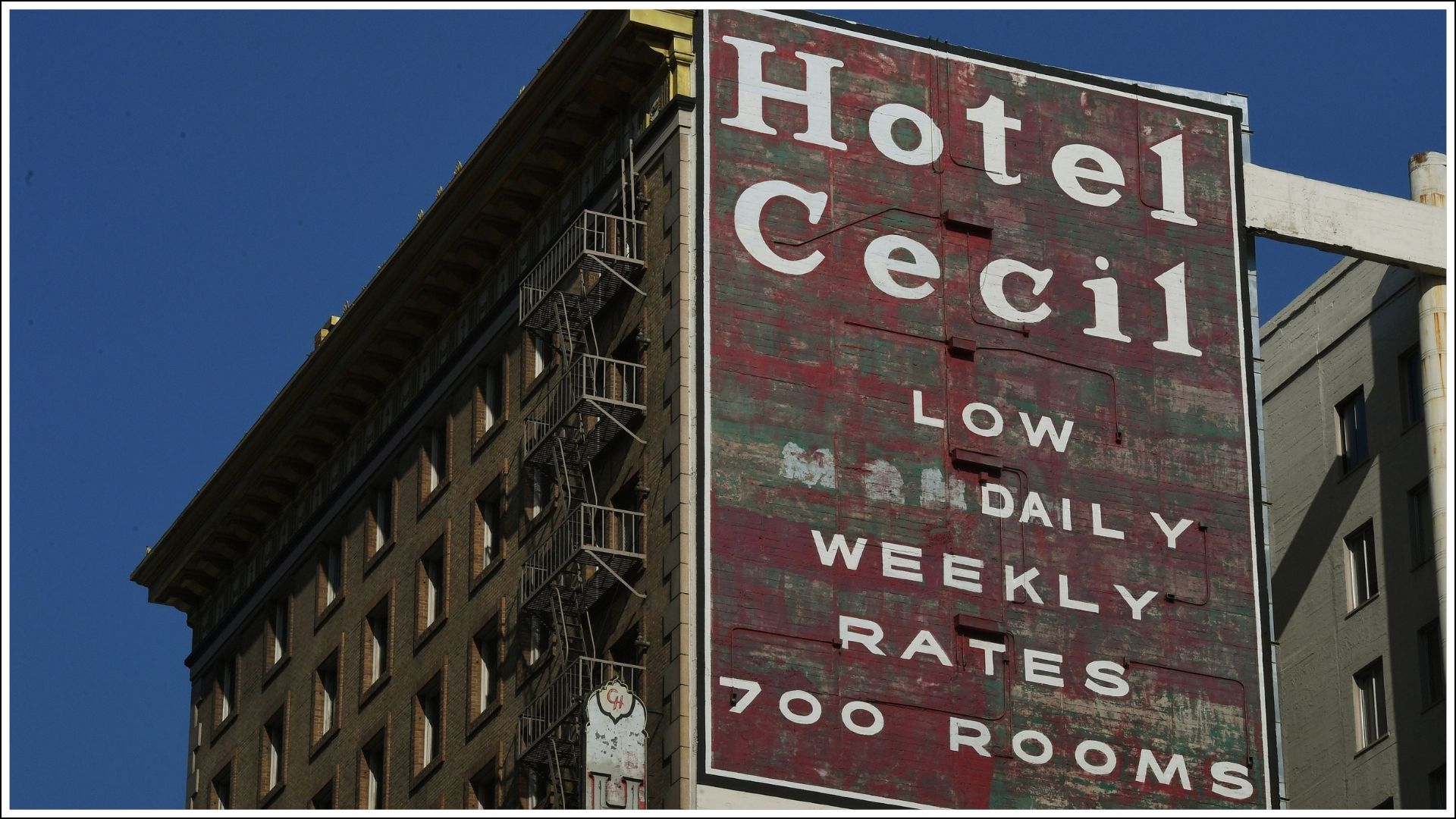 The infamous Hotel Cecil was named a historic-cultural monument by the City Council in a unanimous 10-0 vote in Los Angeles, California on February 28, 2017 The hotel, built in 1924, has been the scene of at least 15 murders and suicides as well as the temporary home of serial killers Richard Ramirez and Jack Unterweger. It's most recent tragedy was when 21-year-old Canadian Elisa Lam's naked body was found in the building's rooftop water tank after guests had complained about the taste of the water