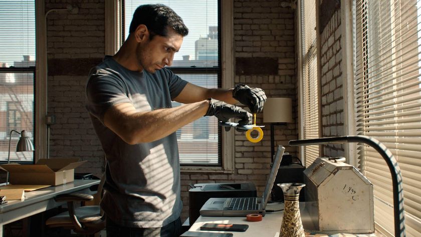 Riz Ahmed as The Fixer in "Relay"