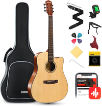 Donner beginner acoustic guitar kit: $199.99