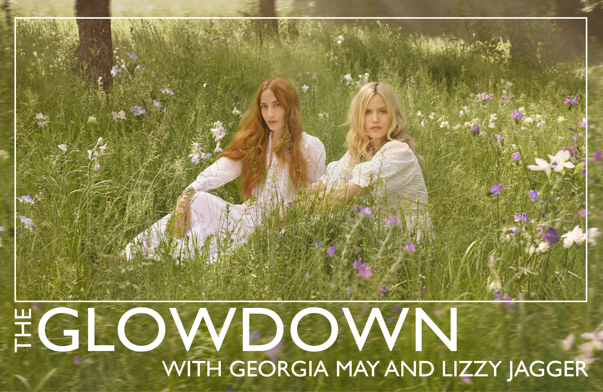 Georgia May and Lizzy Jagger Jo Malone London imagery