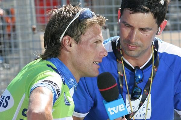 Despite his position as race leader, Danilo Di Luca says that he does not expect to win the race. He is using it as preparation for the world championships, which most definitely is a target.