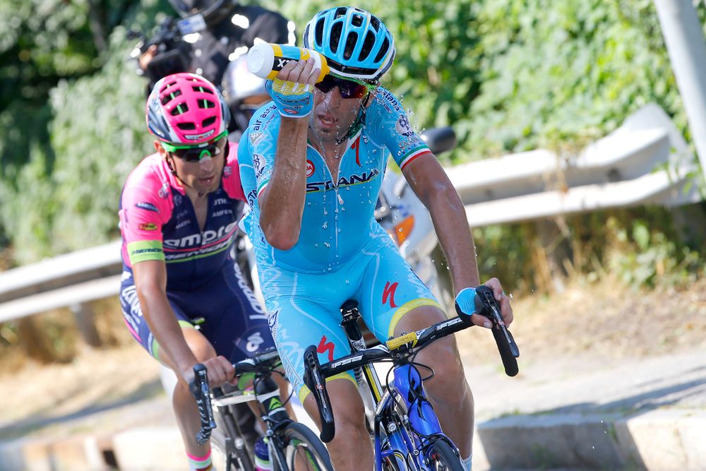 Vincenzo Nibali (Astana) in control