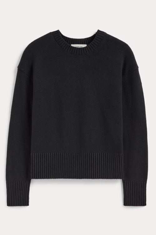 Everlane , The Boxy Sweater in Everyday Cotton