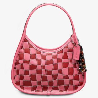 COACHTOPIA Checkered pink handbag