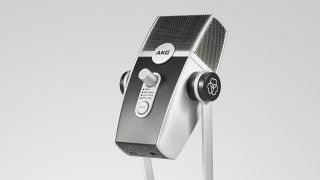 An AKG Lyra USB microphone