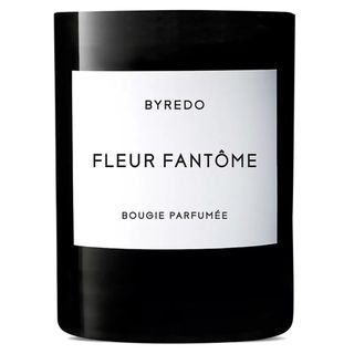 byredo fleur fantome candle on a white backgrounnd