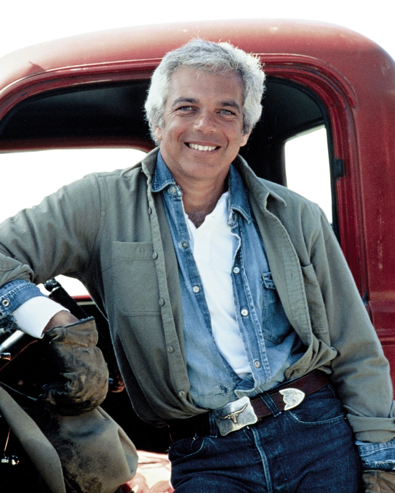 Ralph Lauren wearing a Ralph tuck outfit.