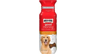 Bottle of dog vitamins