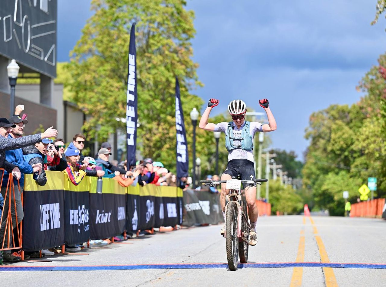 Haley Batten solos to women's division victory at 2023 Little Sugar MTB