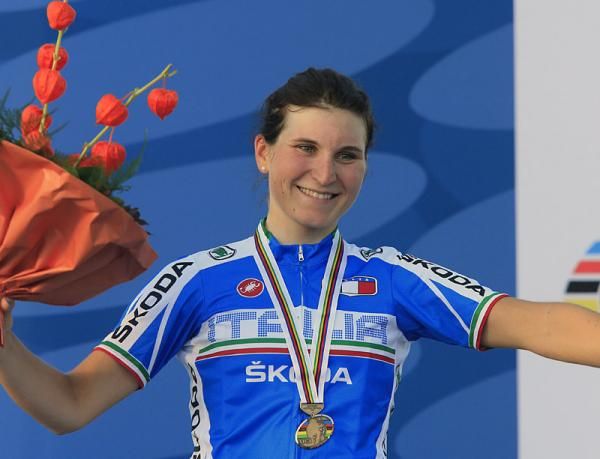2012 road Worlds bronze medalist Elisa Longo Borghini (Italy)