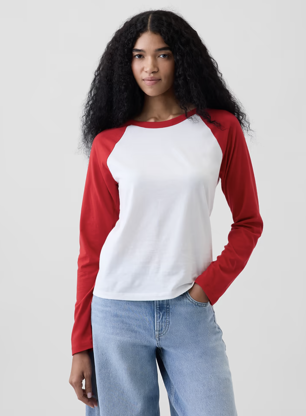 Gap, Organic Cotton Vintagesoft Raglan T-Shirt