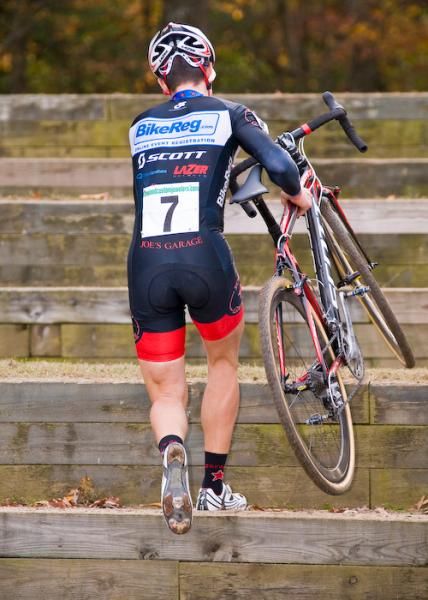 Jerome Townsend (BikeReg.com) climbing.