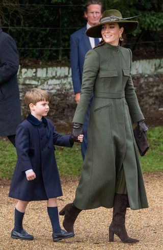 Kate Middleton at Sandringham, Christmas 2022