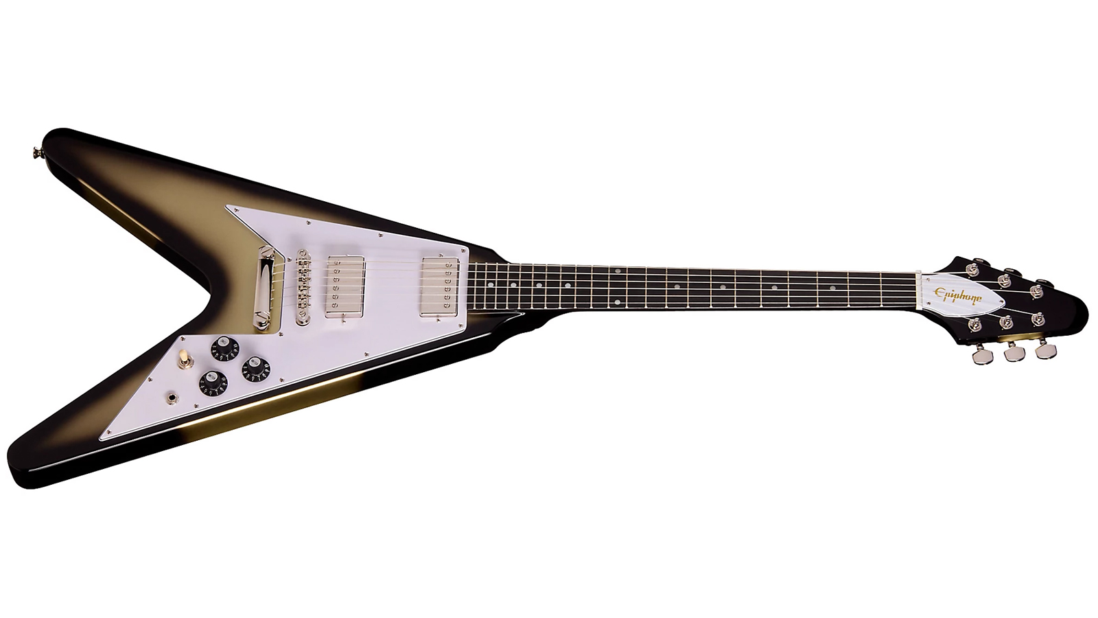 Epiphone Flying V &#039;70s Guitar Center-Exclusive Electric Guitar Silver Burst