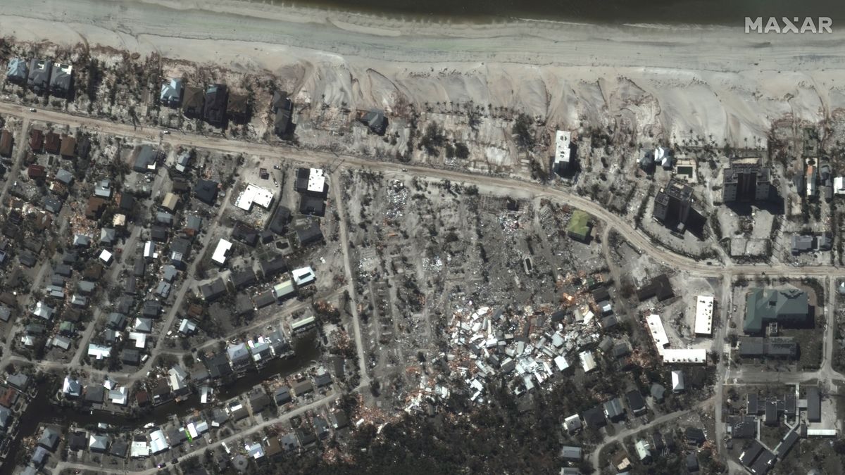 Fort Myers after Hurricane Ian.