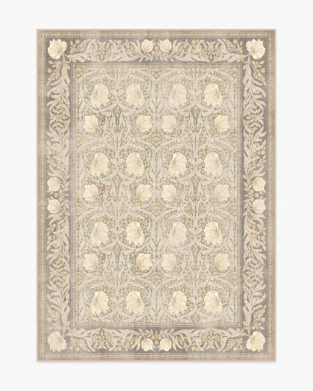 Ruggable x Morris &amp;amp; Co., Pimpernel Mink Rug