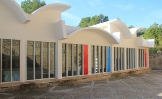 Exterior of Joan Miró’s studio Mallorca