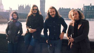 Focus pose by the Thames River London, in 1972 