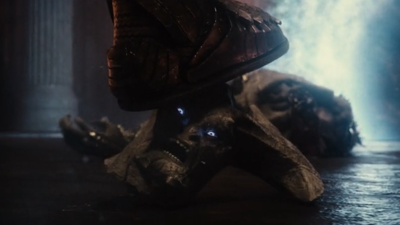 Steppenwolf's head from Zack Snyer's Justice League
