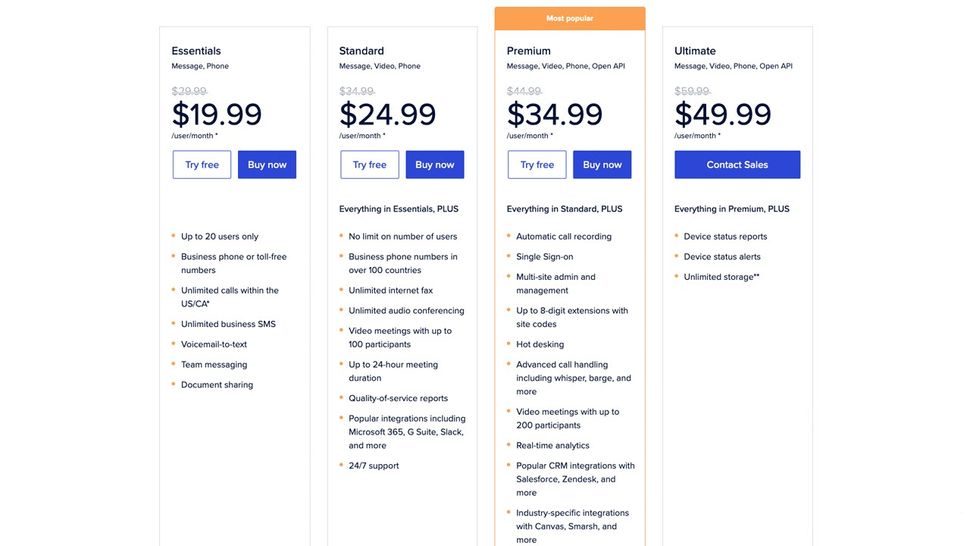 RingCentral Office VoIP service TechRadar