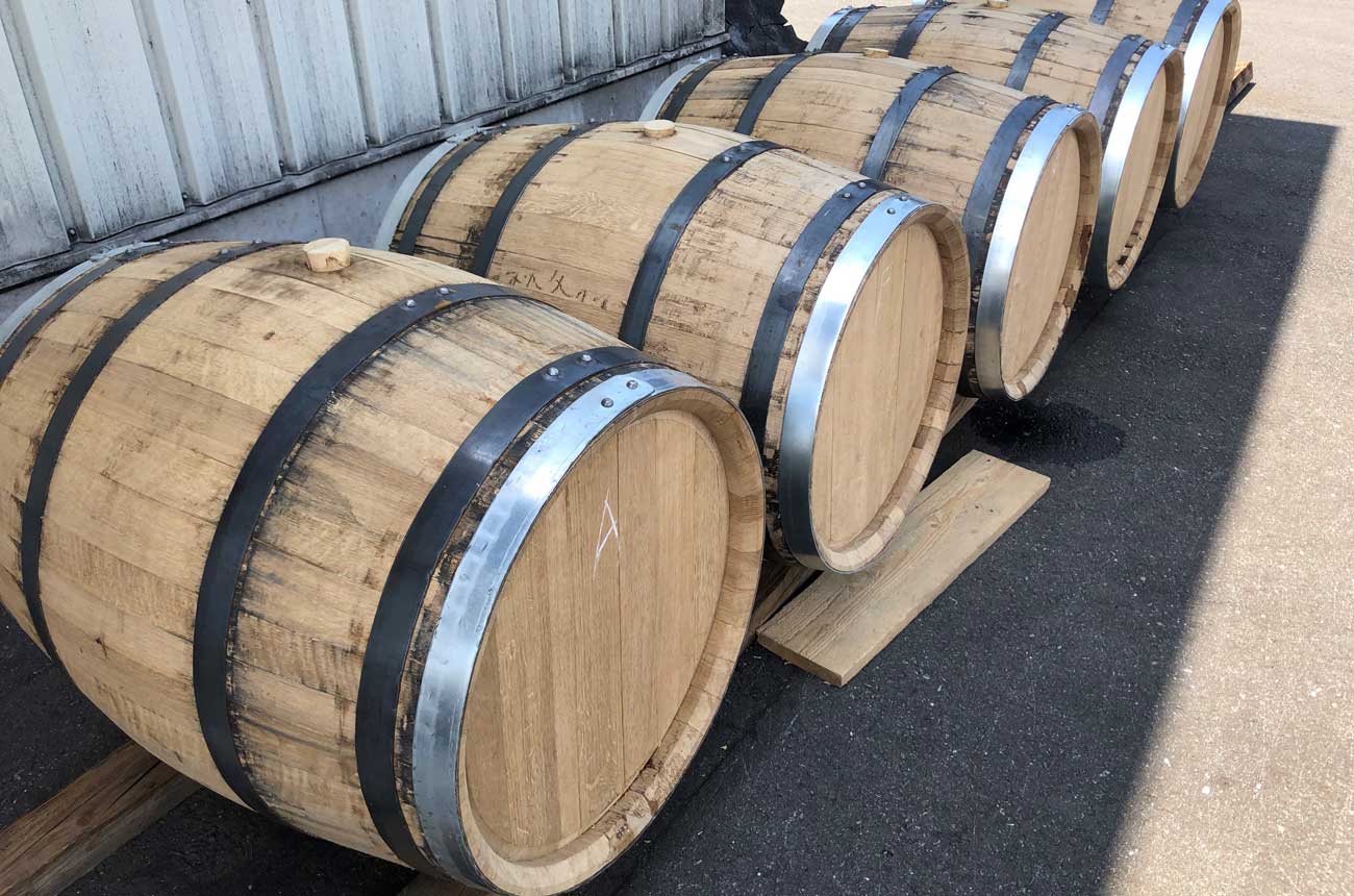 mizunara oak barrels