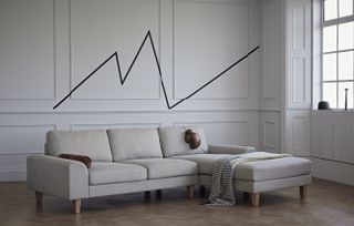 Out & Out Original - Диван-шезлонг Eve, цвет «елочка», £ 999