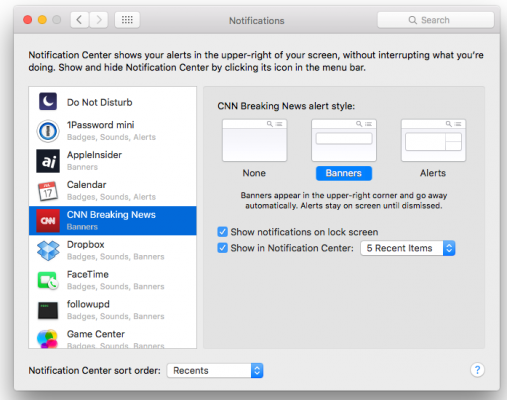 safari remove website notifications