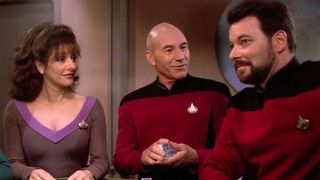Star Trek: The Next Generation - Picard, Ryker, and Troi