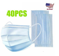 Disposable Face Mask 50-Pack: $8 @ Newegg