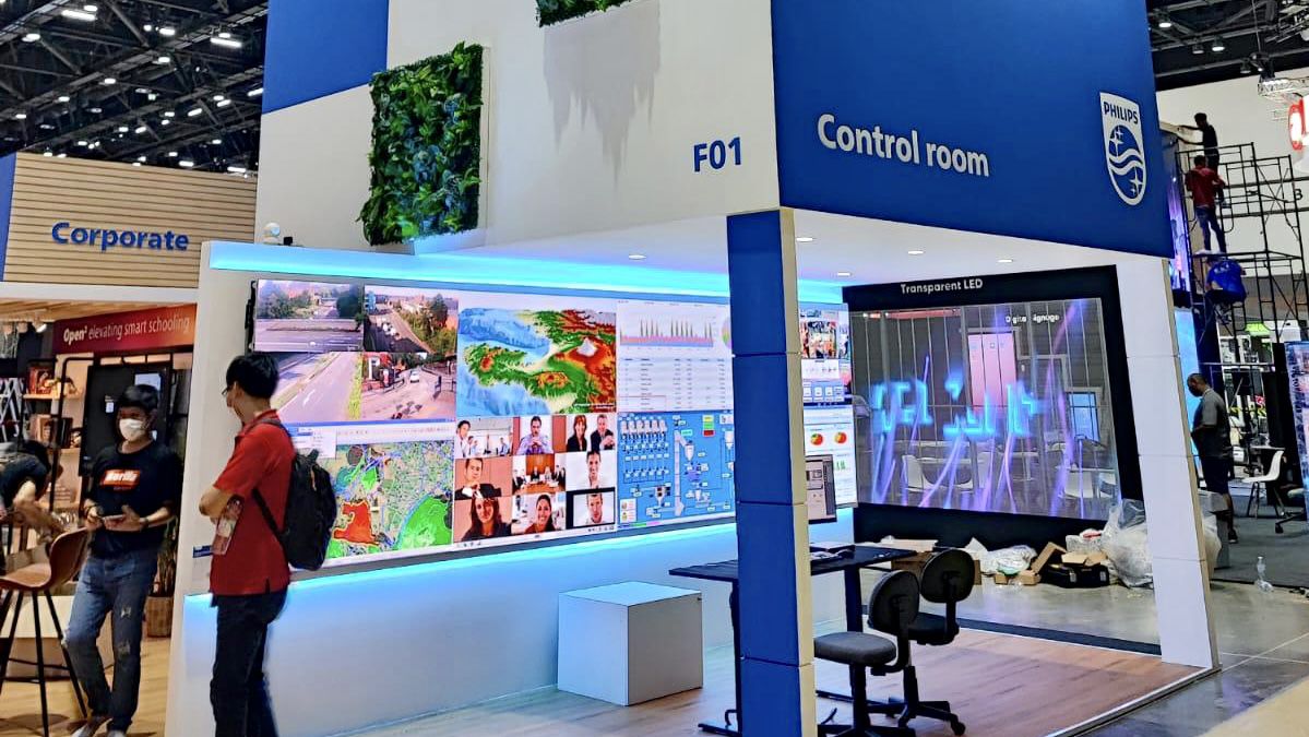 The PPDS booth at InfoComm 2023.