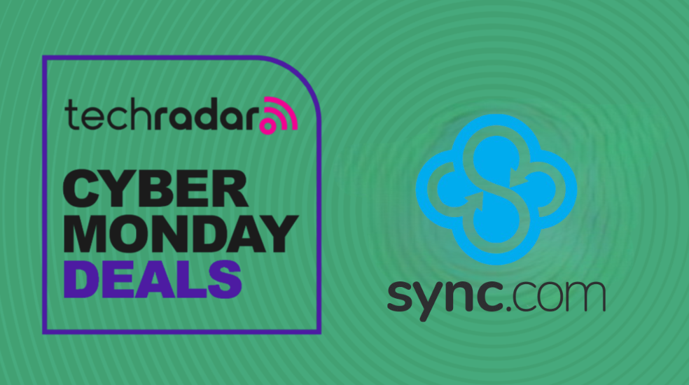 sync cyber monday green background