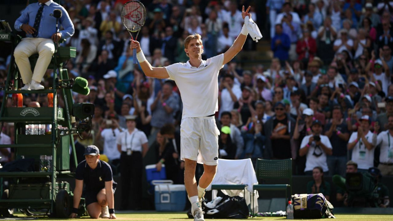 Wimbledon 2018 Kevin Anderson Roger Federer