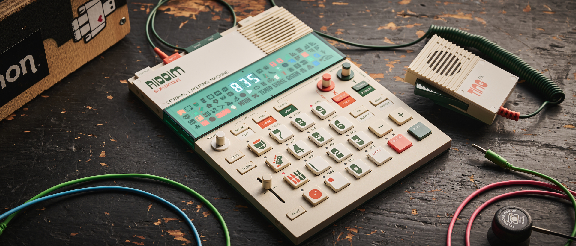 Teenage Engineering EP-40 Riddim and EP-2350 Ting