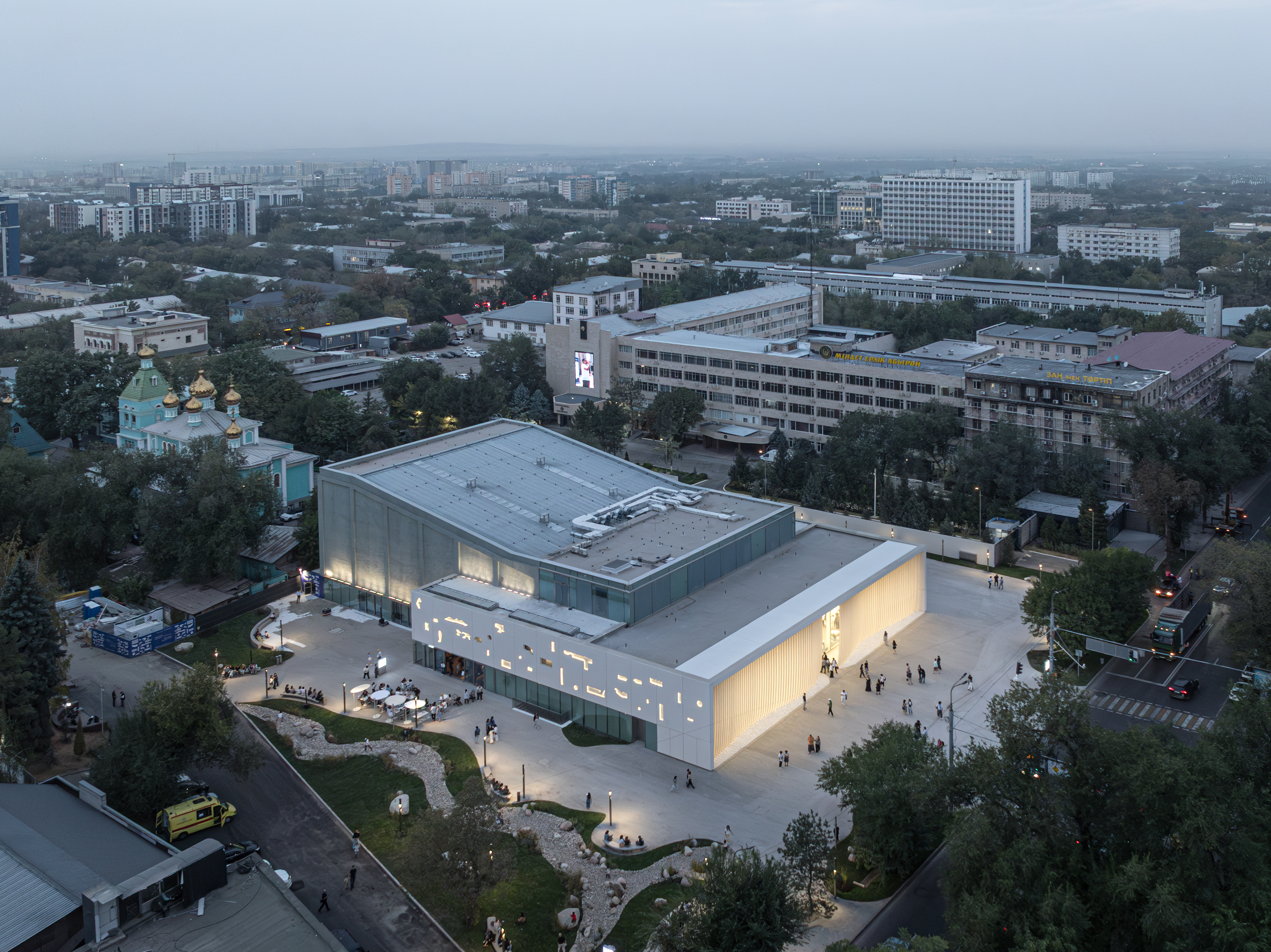 Tselinny Center of Contemporary Culture, Kazakhstan, redesigned by Asif Khan
