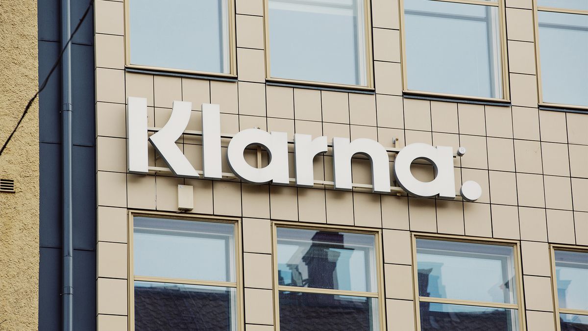 The Klarna logo on the exterior of the company&#039;s headquarters in Stockholm, Sweden, on Thursday, Feb. 29, 2024