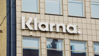 The Klarna logo on the exterior of the company's headquarters in Stockholm, Sweden, on Thursday, Feb. 29, 2024