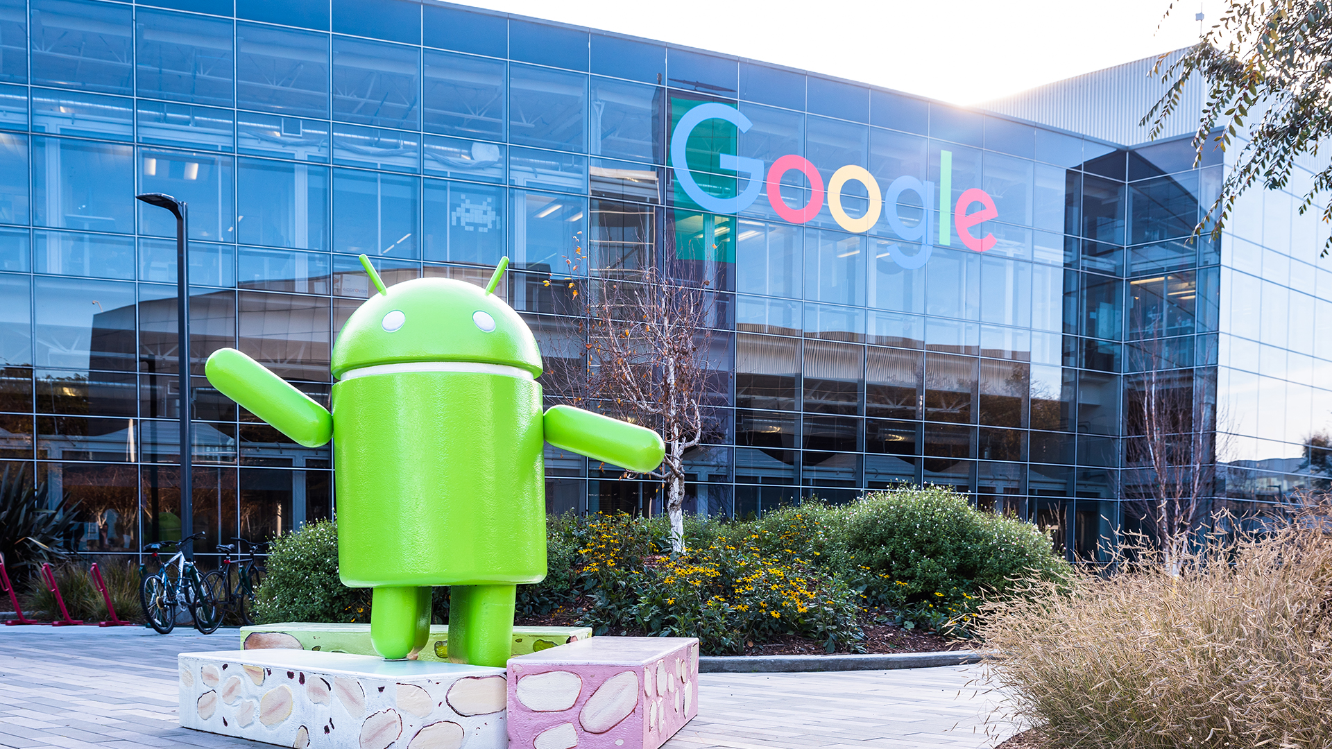 Android outside Google HQ