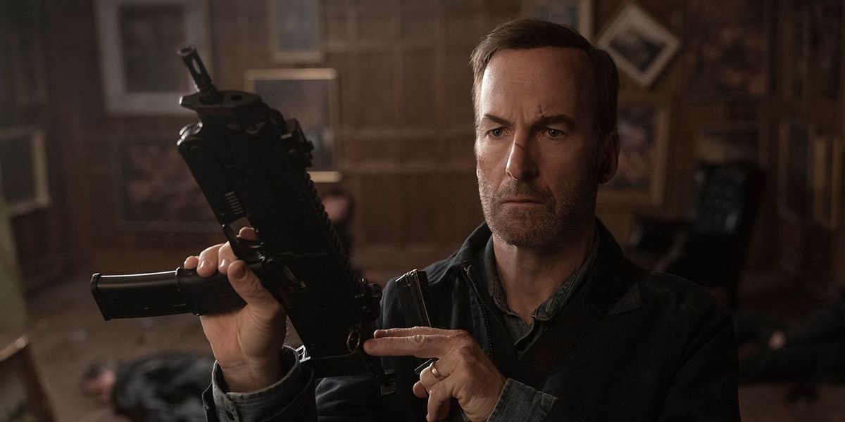 Nobody star, Bob Odenkirk, in still shot. 