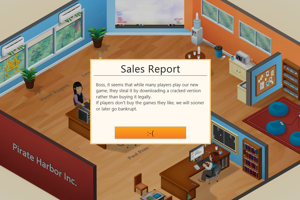 Game Dev Tycoon sales report