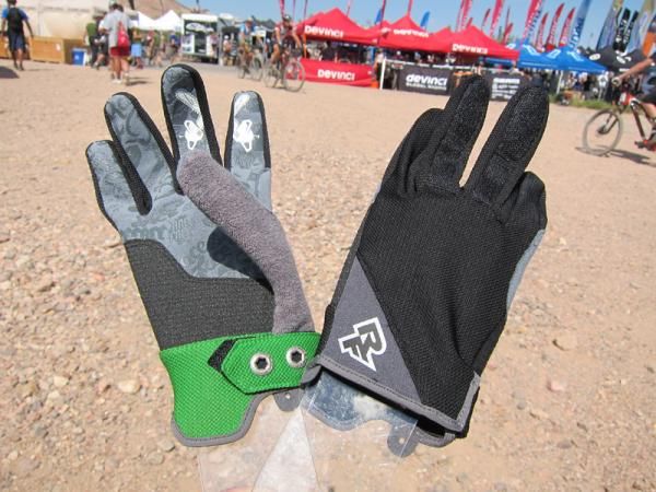 The new Race Face Trigger gloves feature a lightweight mesh back and unpadded palms reinforced with Kevlar.