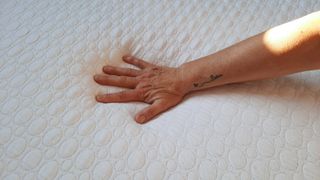 Simba GO Hybrid Mattress with a cool to the touch cover to help temperature regulation