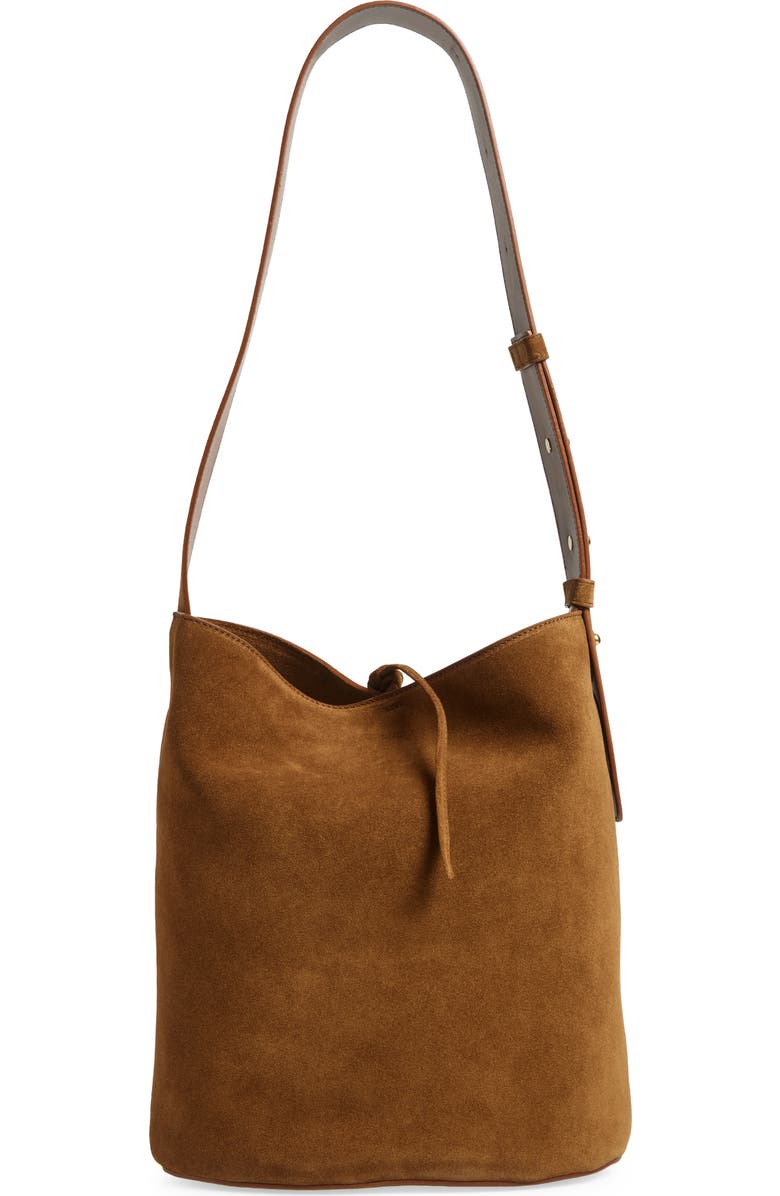 Norma Leather Bucket Tote