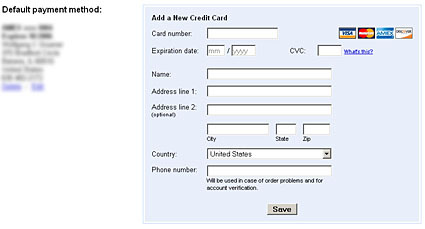 If you trust Google, you can add all your credit cards as payment options. However, in our test run, we were not able to re-enter a credit card immediately after we had deleted it.