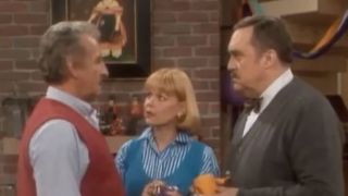 A scene with the cast of Mr. Belvedere