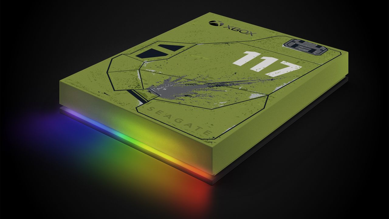 Seagate's Xbox Halo Infinite Special Edition Game Drive