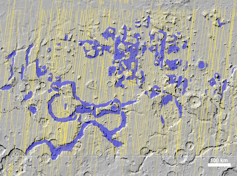 Hidden Glaciers Are Common on Mars