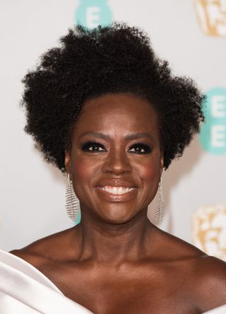 Viola Davis attends the EE British Academy Film Awards at Royal Albert Hall on February 10, 2019 in London, England